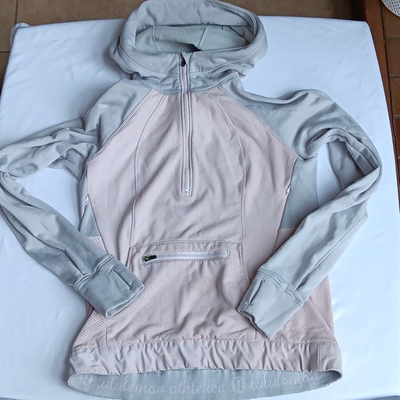 Lululemon Let's Get Visible Hoodie Neutral Blush / Heathered Size 6 Pre-owned - Picture 10 of 15